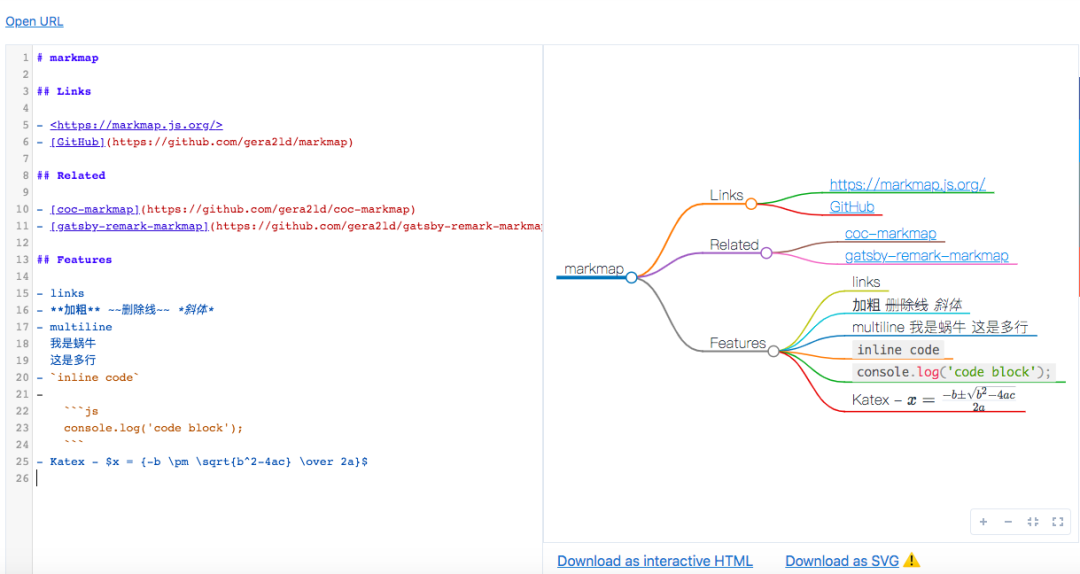 神器 Markmap ！！_思维导图_03