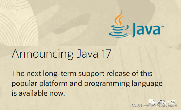 重磅！Java 17 横空出世 ..._java_02