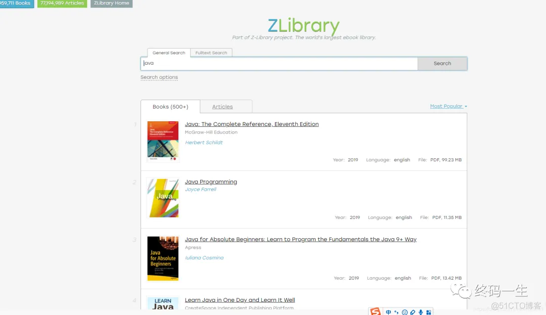 推荐几个技术类电子书资源站，从此看书不求人！_网盘_07