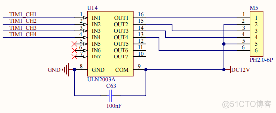 步进电机驱动技术3：基于ULN2003的步进电机驱动_初始化_03