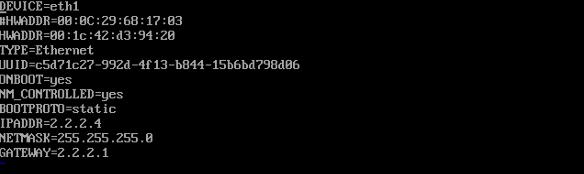 linux 解决 Device eth0 does not seem to be present_重启_03