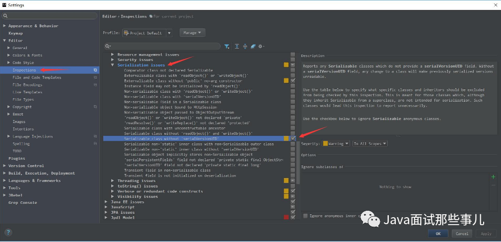 我的IntelliJ IDEA一直都是这么设置的，效果很棒_面试_17