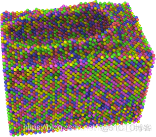 lammps教程：磨屑原子Ovito后处理教程_纳米磨削_02