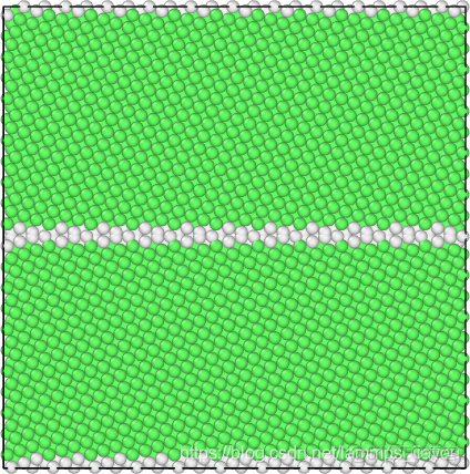 lammps教程：Atomsk任意角度晶界建模方法_分子动力学模拟_02