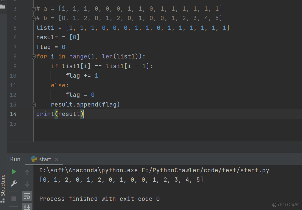 # yyds干货盘点 #盘点对Python列表中每个元素前面连续重复次数的数列统计_Python编程_02