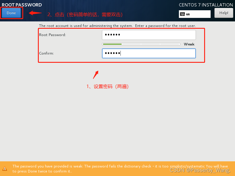 VMware安装Centos 7（完整版图文教程）_主机名_22