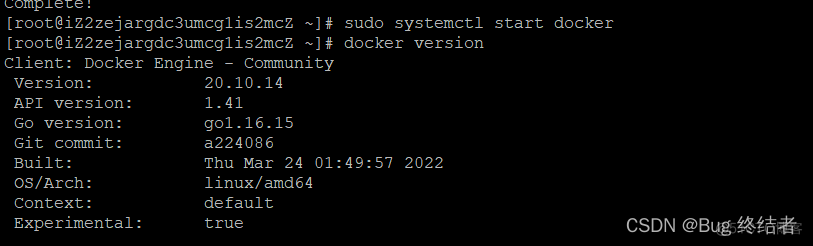【云原生】Docker入门 -- 阿里云服务器Linux环境下安装Docker_docker_12