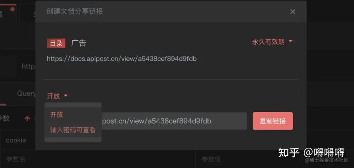 ApiPost 快速生成在线接口文档!!_接口文档_15