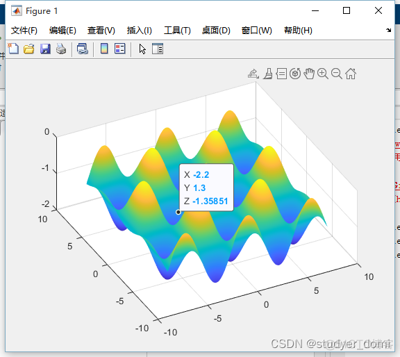 Matlab绘制Griewank函数三维图像_matlab