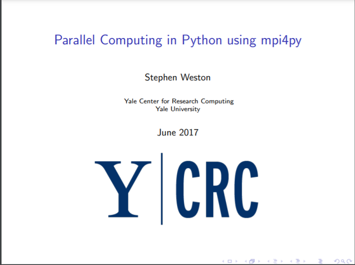 Parallel Computing in Python using mpi4py_集合操作