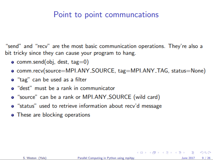 Parallel Computing in Python using mpi4py_MPI  高性能并行计算_02