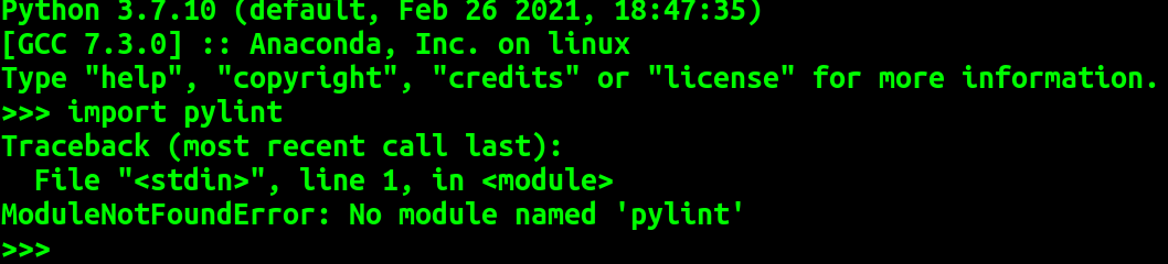 ubuntu18.04系统环境下使用vs code安装pylint检查python的代码错误_Python