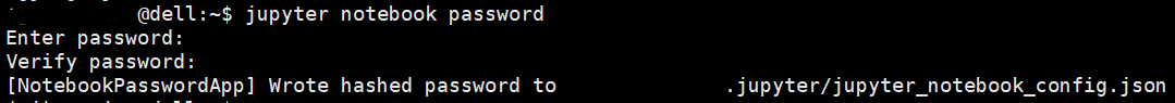 IPython notebook（Jupyter notebook） 设置密码_python