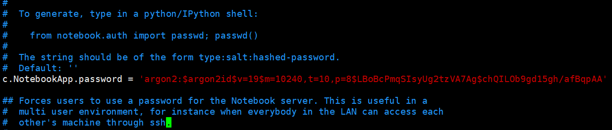 IPython notebook（Jupyter notebook） 设置密码_Python_08