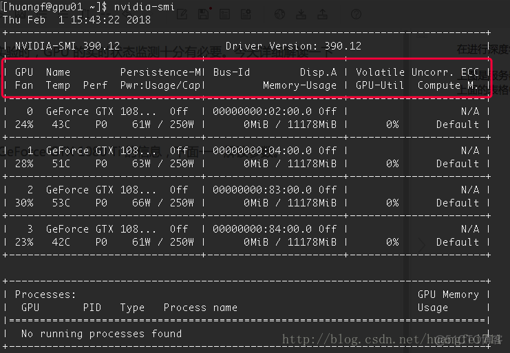 GPU状态监测 nvidia-smi 命令详解_设备信息