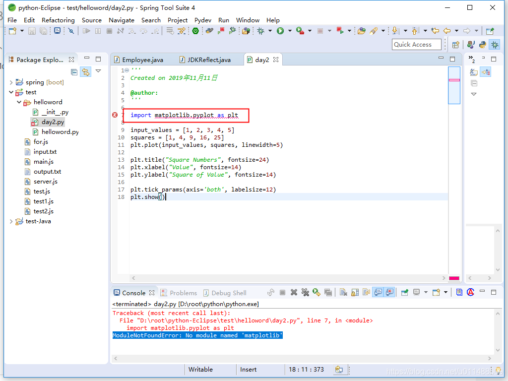 Python [2] ：ModuleNotFoundError: No Module Named 'matplotlib'_51CTO博客 ...