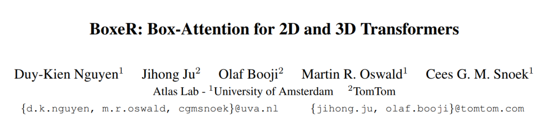 全新范式 | Box-Attention同时让2D、3D目标检测、实例分割轻松涨点（求新必看）_目标检测
