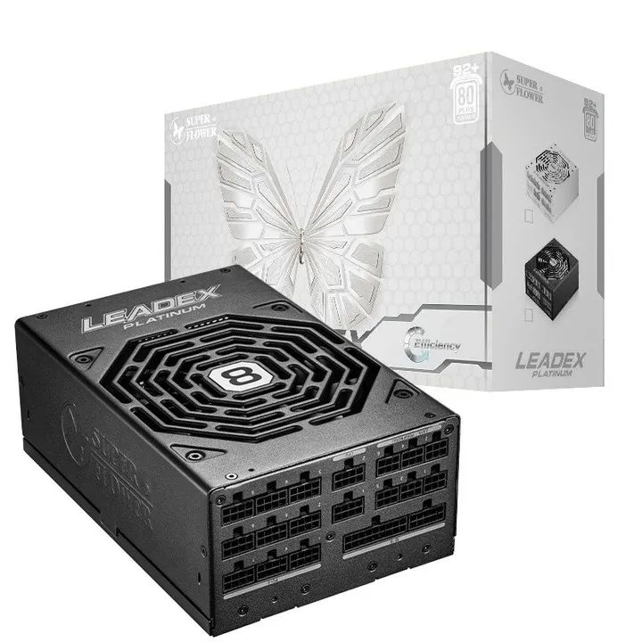 Superflower LEADEX PLATINUM 1600W 大容量電源-