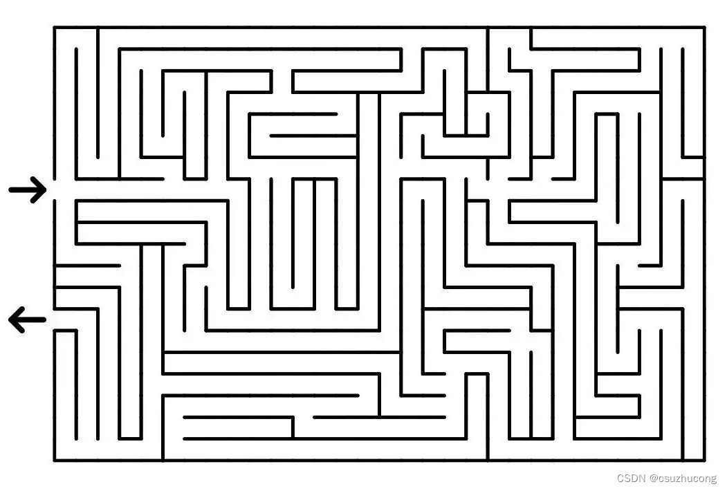 迷宫怎么画复杂最大图片