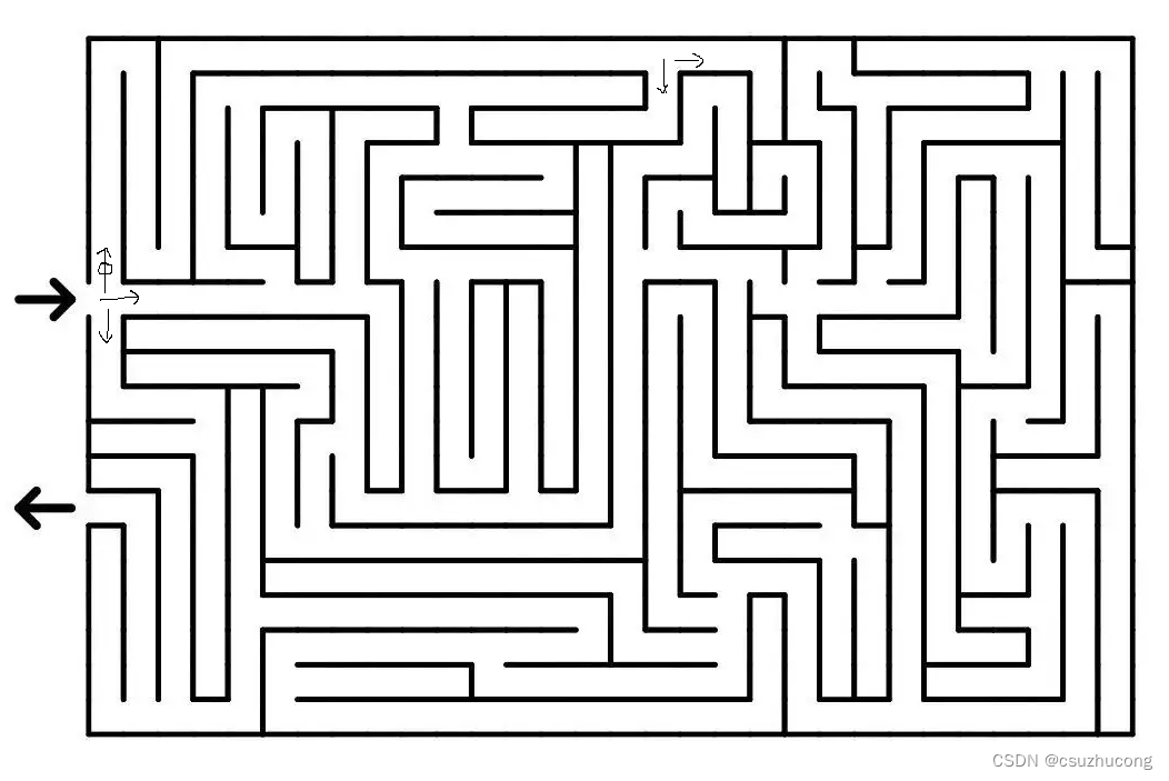 最复杂的迷宫怎么画图片