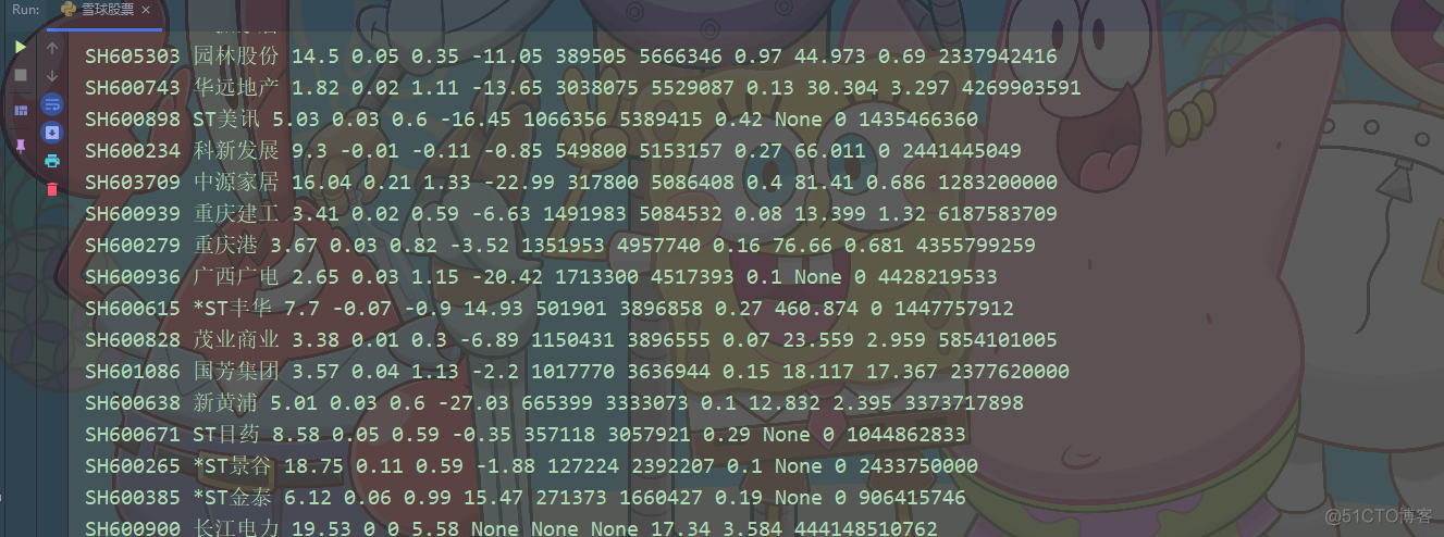 股票交易数据采集+数据可视化（一个朴素无华的Python爬虫+可视化案例，附代全部代码）_数据_05