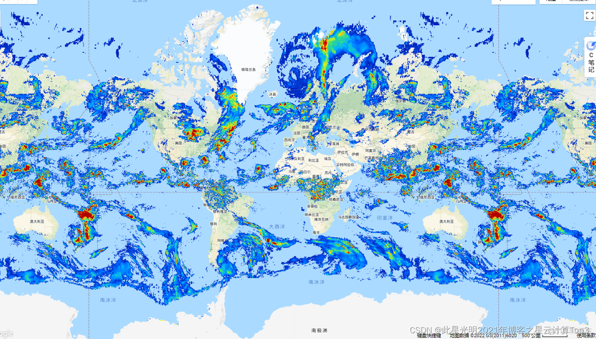 Google Earth Engine（GEE）——全球降水量 (GPM)数据集_数据集