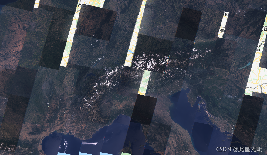 Google Earth Engine ——LANDSAT/GLS1975（1972年-1983年）1975年全球土地调查(GLS)数据集_Landsat_03