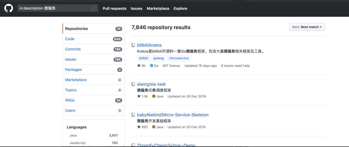 厉害了。如何在 Gihub 快速搜索开源项目？_react.js_07