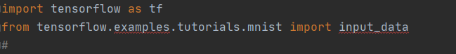 from tensorflow.examples.tutorials.mnist import input_data 出错_手写体