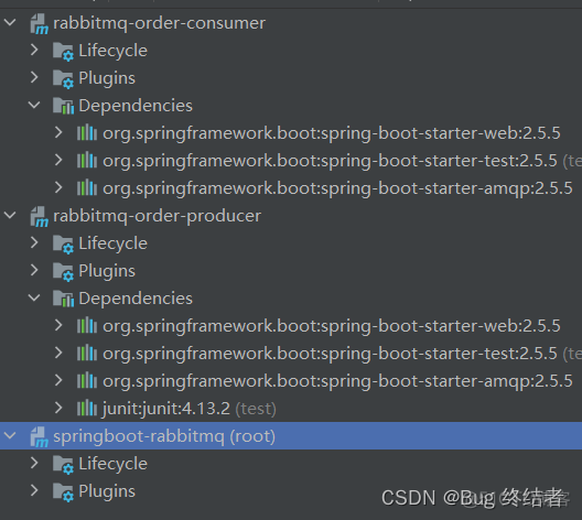 RabbitMQ 进阶 -- SpringBoot 集成 RabbitMQ实现生产者与消费者模式_java_10