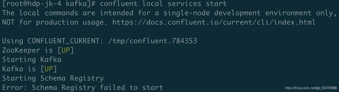 Error: Schema Registry failed to start（confluent）————附带详细解决方法_kafka
