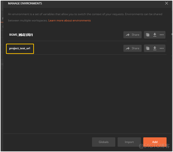 Postman之设置环境变量_环境变量_10