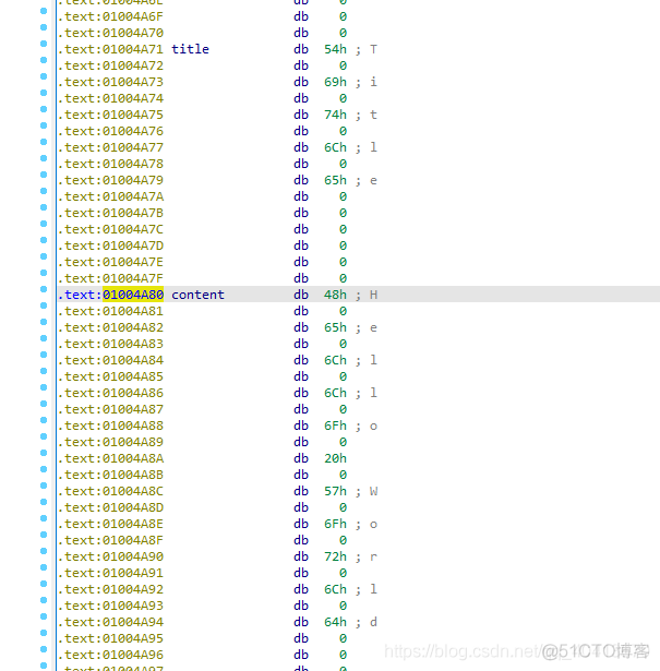 IDA反汇编EXE添加一个启动时的消息框_消息框_28