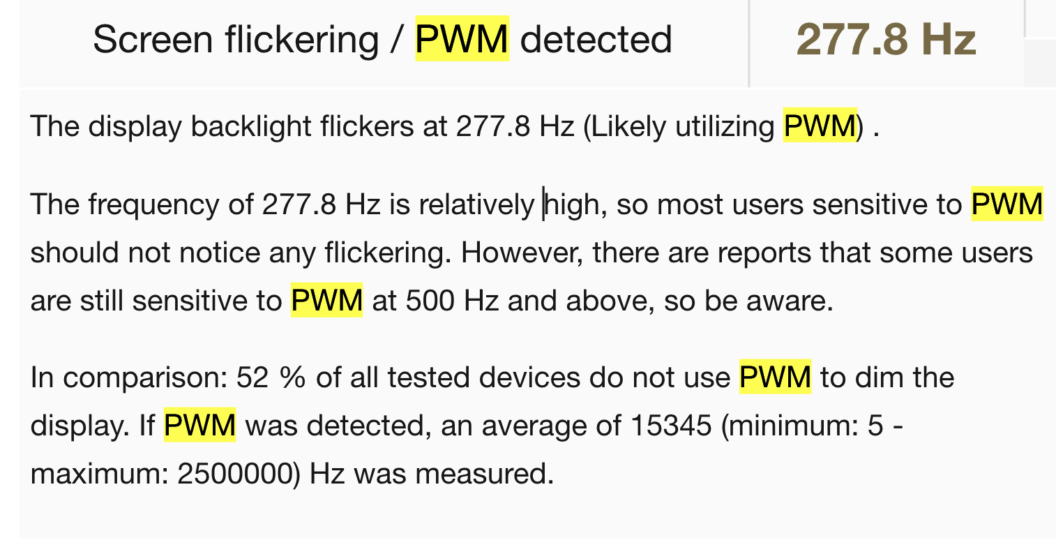 iphone 12 与 iphone12 pro pwm对比_日常感悟_02