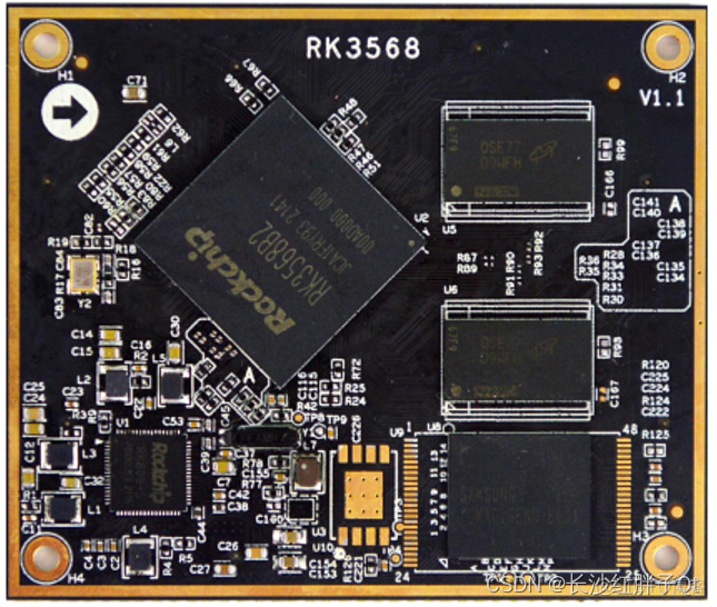 RK3568开发笔记（一）：瑞芯微RK3568芯片介绍，入手开发板的核心板介绍_核心板_04