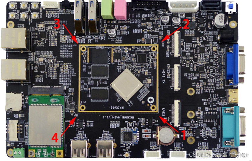 RK3568开发笔记（一）：瑞芯微RK3568芯片介绍，入手开发板的核心板介绍_开发板_11