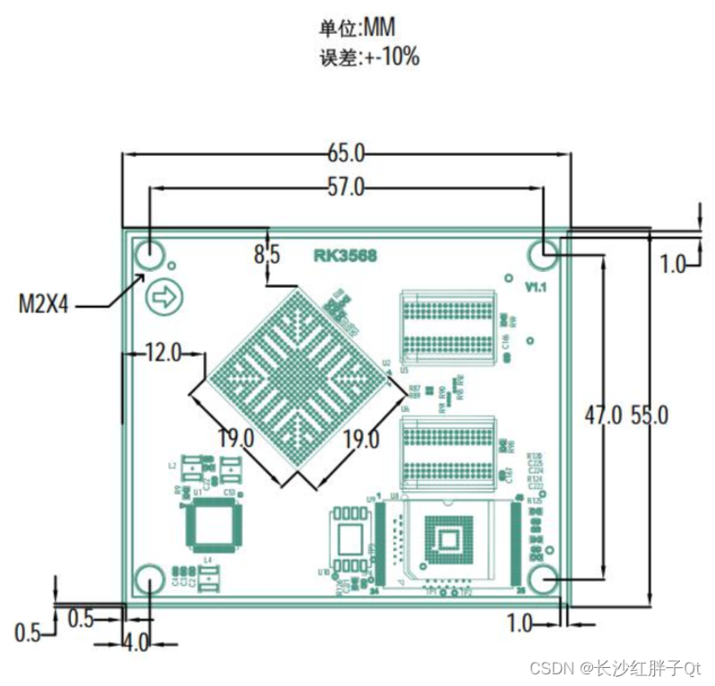 RK3568开发笔记（一）：瑞芯微RK3568芯片介绍，入手开发板的核心板介绍_开发板_22