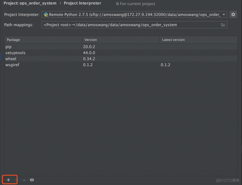 pycharm之远程开发_pycharm_13