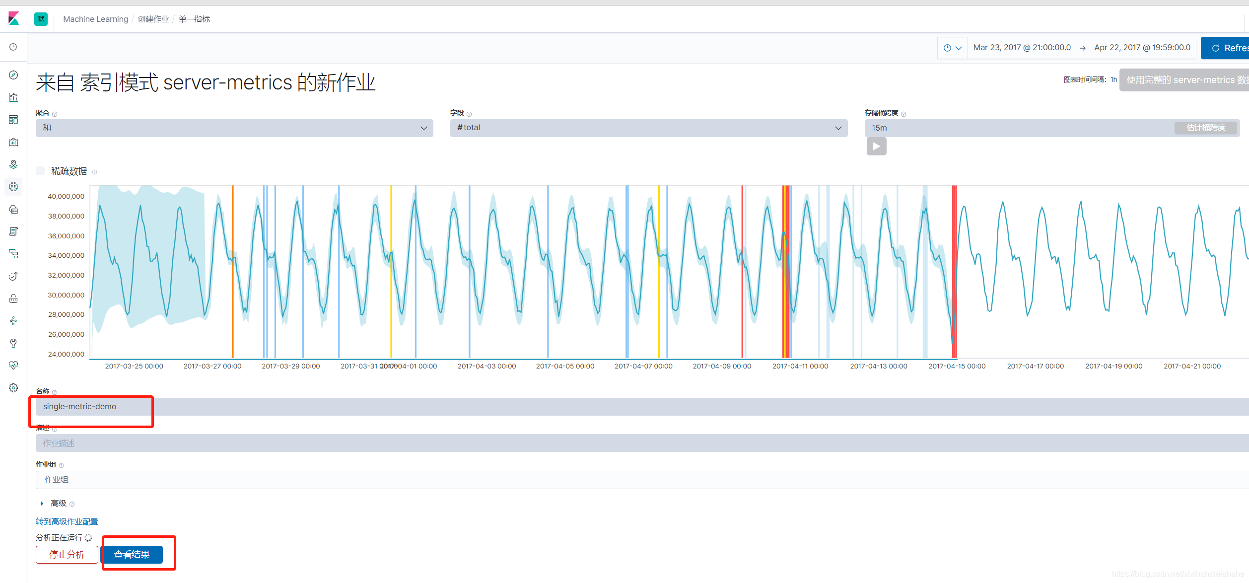 Elasticsearch 用机器学习实现时序数据的异常检测（上）_elasticsearch_11