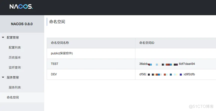 Nacos配置中心_命名空间_05
