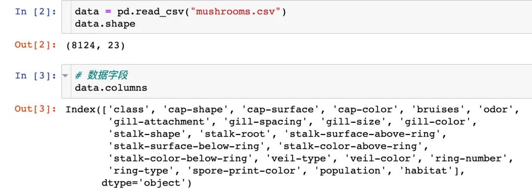 【机器学习】6大监督学习模型：毒蘑菇分类_python_05