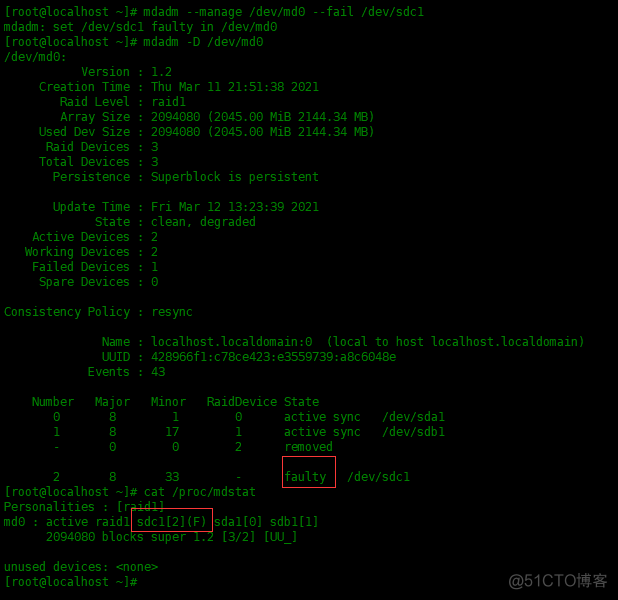CentOS8中配置RAID磁盘阵列_html_13