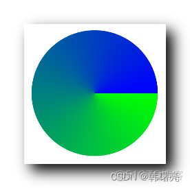 【Android UI】Paint Gradient 渐变渲染 ② ( SweepGradient 梯度渐变渲染 | 围绕中心点绘制扫描渐变的着色器 | 多渐变色构造函数 | 雷达扫描效果 )_着色器_02