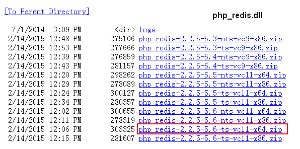 wampServer 安装 Redis 扩展_redis_02