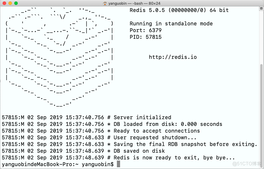 Mac 安装 Redis： make install_centos_05