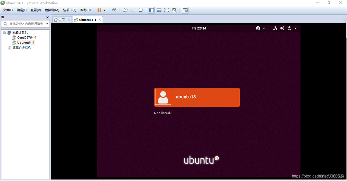 Vmware14安装ubuntu18_linux_18