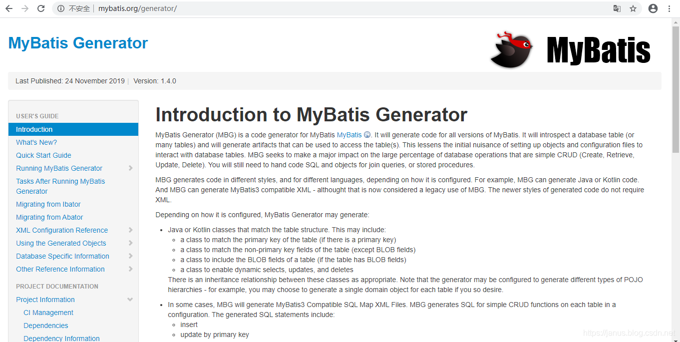 SpringBoot整合MyBatis-generator逆向工程_SprintBoot