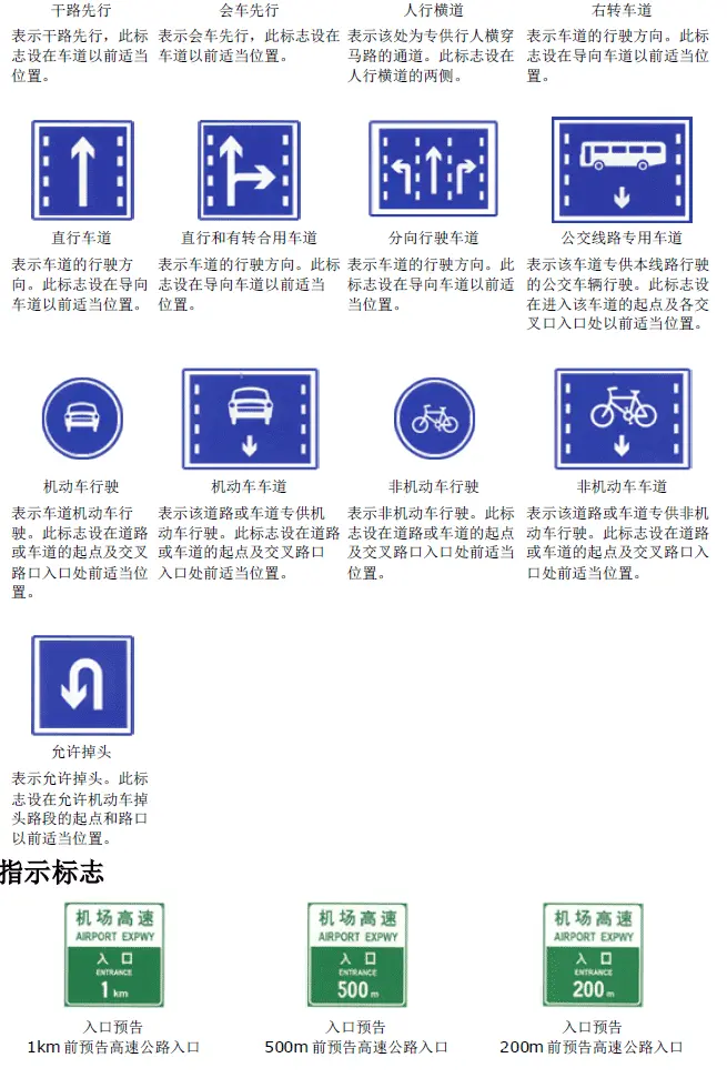 【科目一】你必须知道的驾考交通标志大全_Java_25