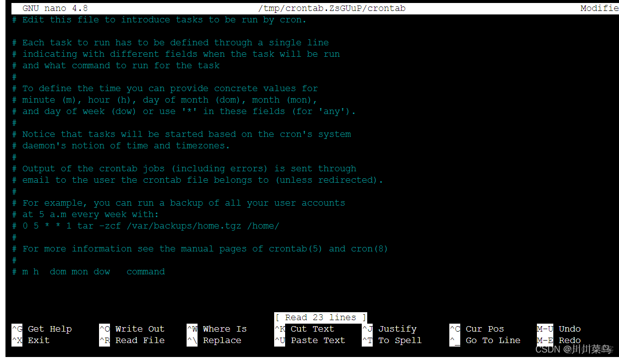linux定时执行python脚本_绝对路径