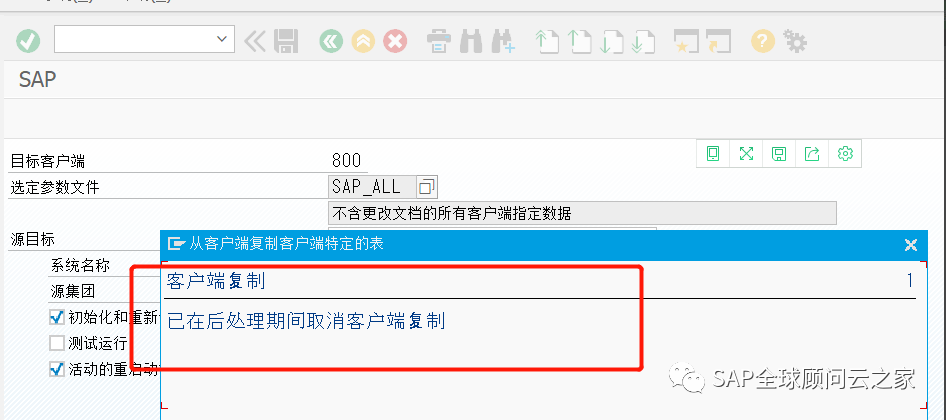 SAP S/4 Client Copy 数据同步_参数文件